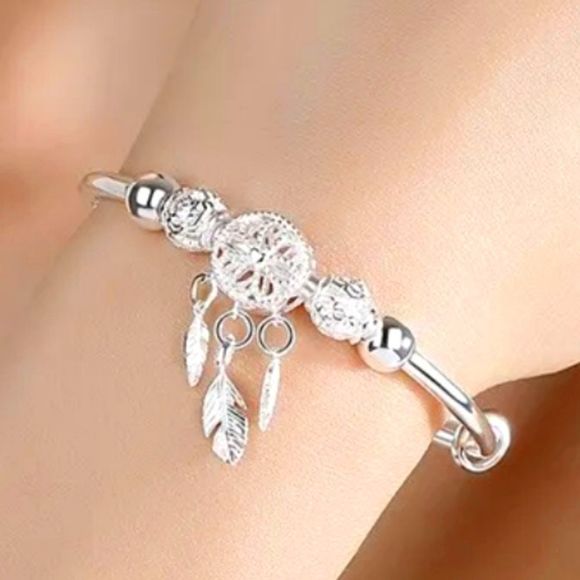 Women's Sterling Silver Bracelet Jewelry - Sterling Silver Women's Tennis Bracelet - 99.9% Pure Silver